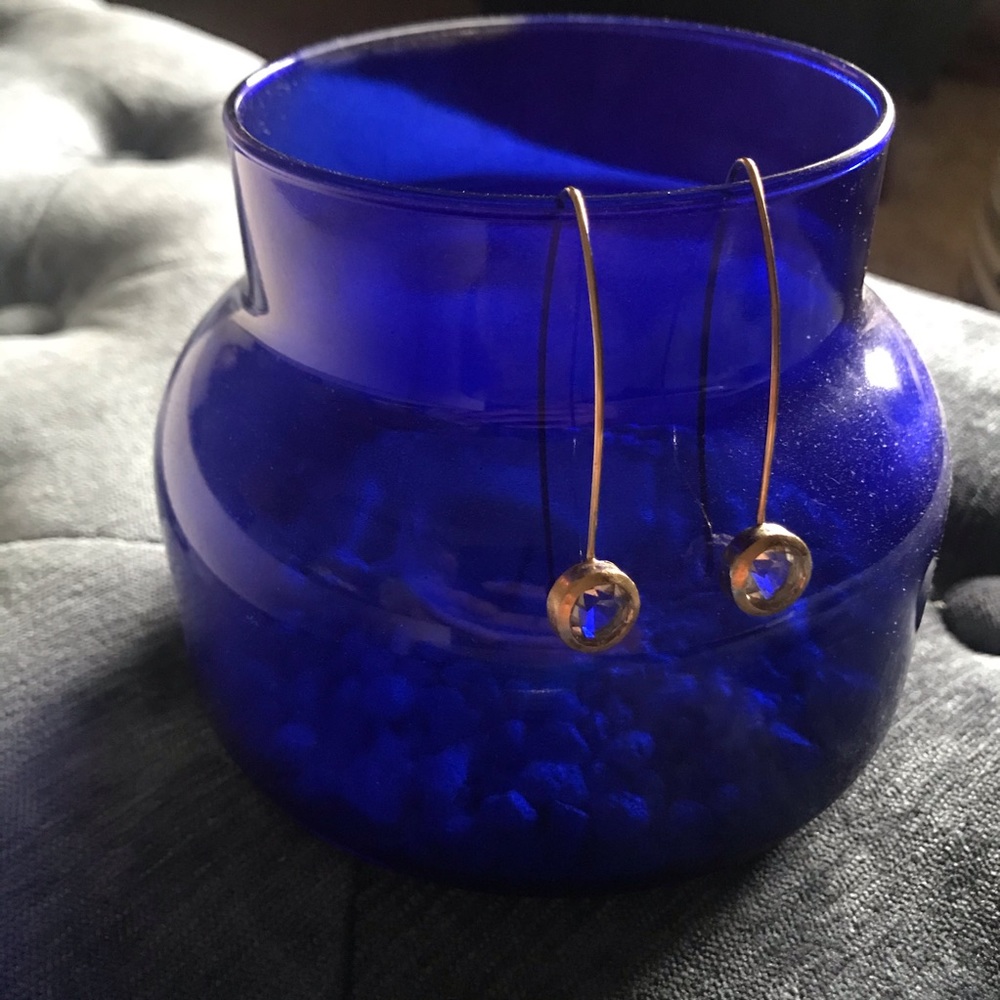 Gold Hanging Earrings
